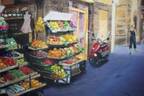 Tuscan Fruit Market    oil  9x12    2007
